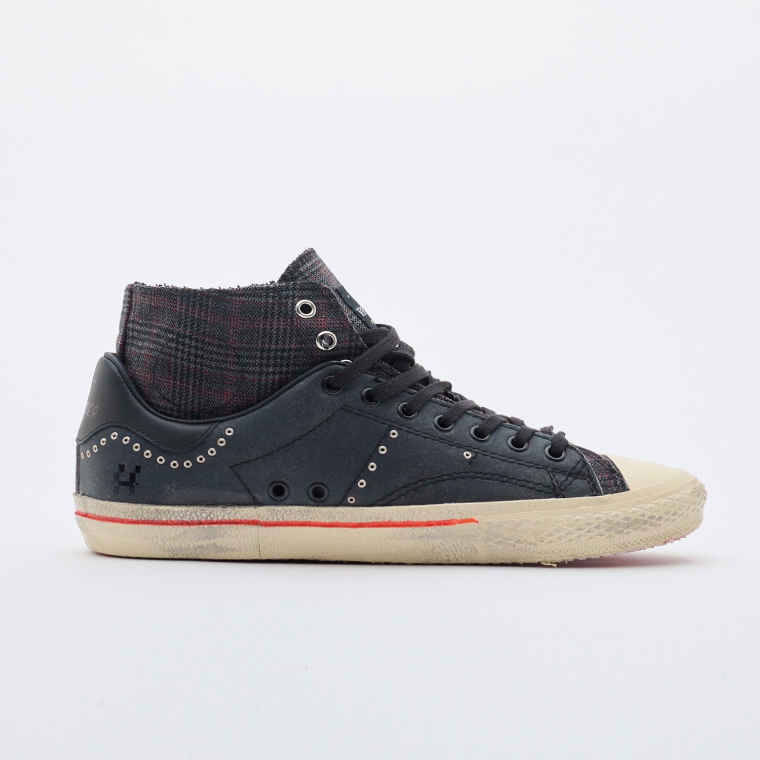 Starless High Moma Charcoal/Grey Tartan