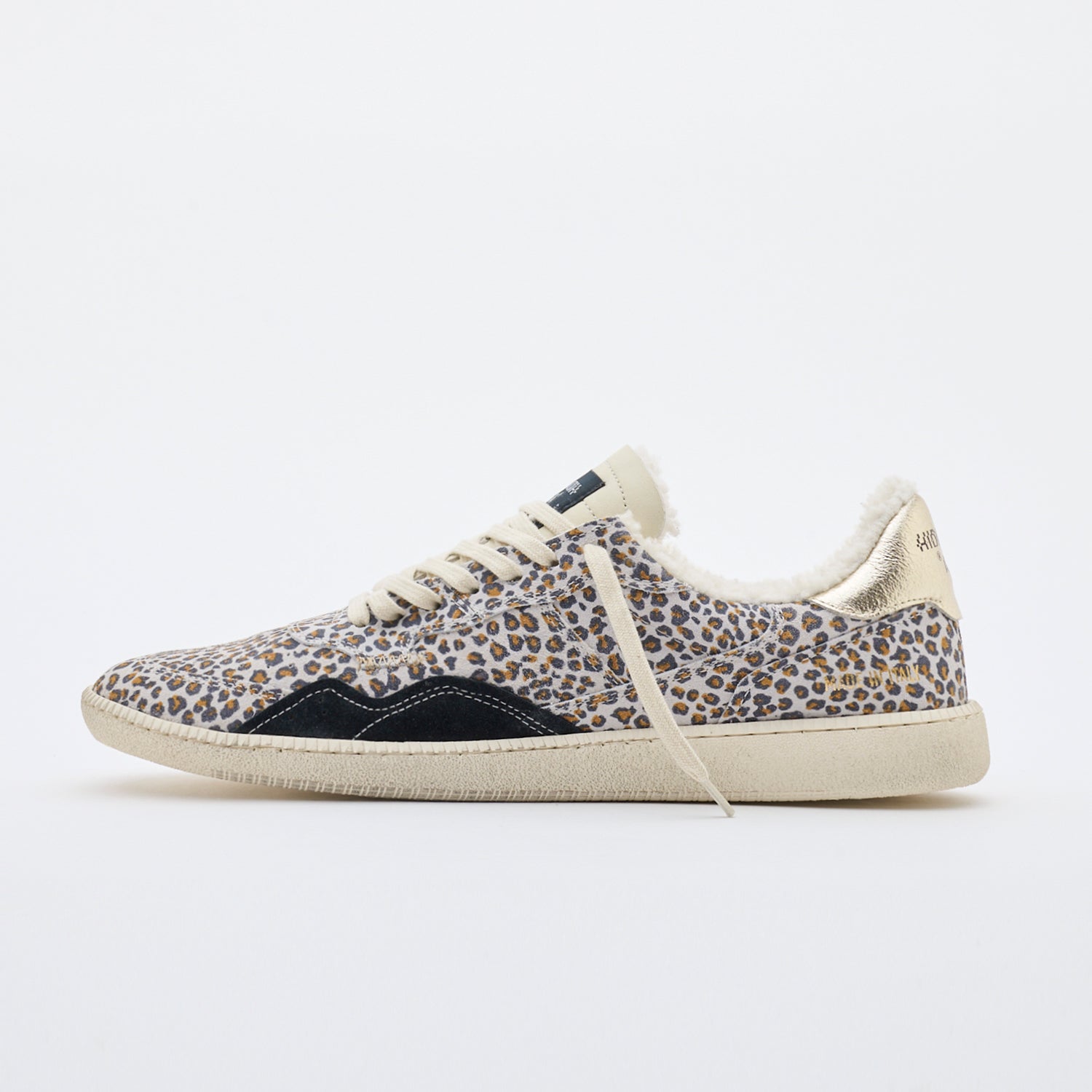 Mega T Shearling Leopard/Platinum