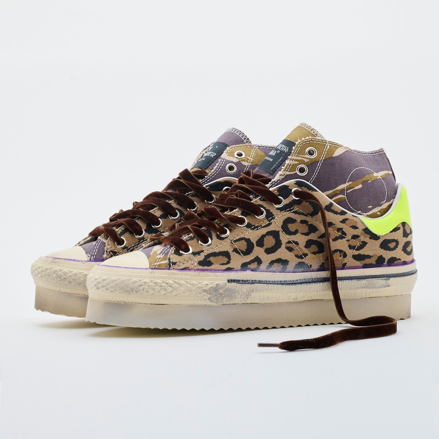 Starless High Leopard Canvas