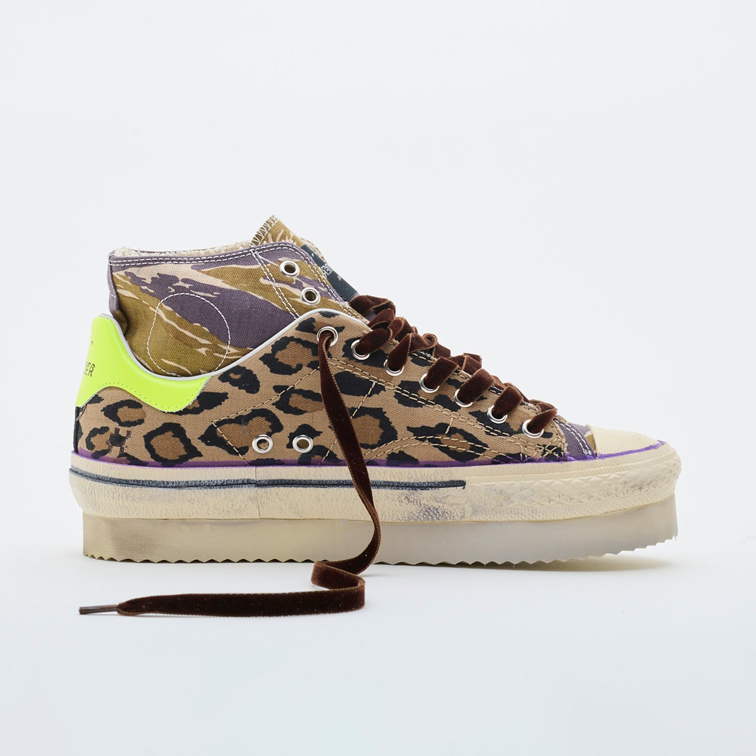 Starless High Leopard Canvas