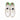 Mega T White/Fluo Green